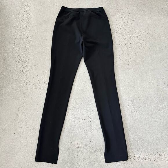 Helmut Lang Slit Legging Pants in Black - Picture 4 of 11